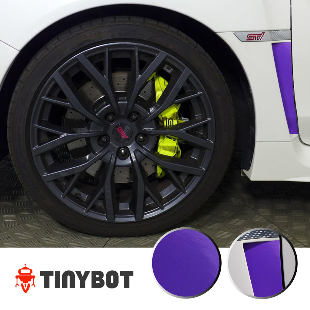 Fender Vent Vinyl Overlay Decal Compatible With and Fits 2015-2019 Subaru WRX STi