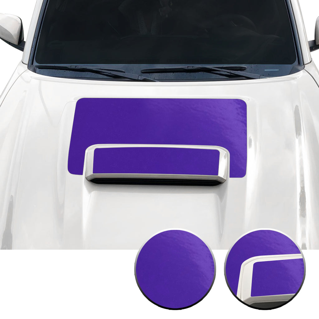 Hood Scoop Vinyl Overlay Decal Wrap Trim Compatible with and Fits Tacoma TRD Sport 2016-2020