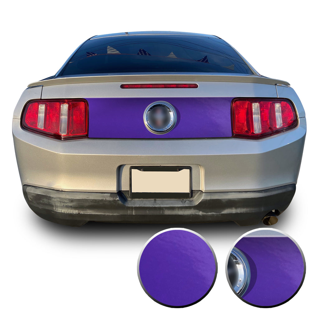 Trunk Rear Decklid Trim Graphic Vinyl Decal Compatible with Ford Mustang 2010-2014