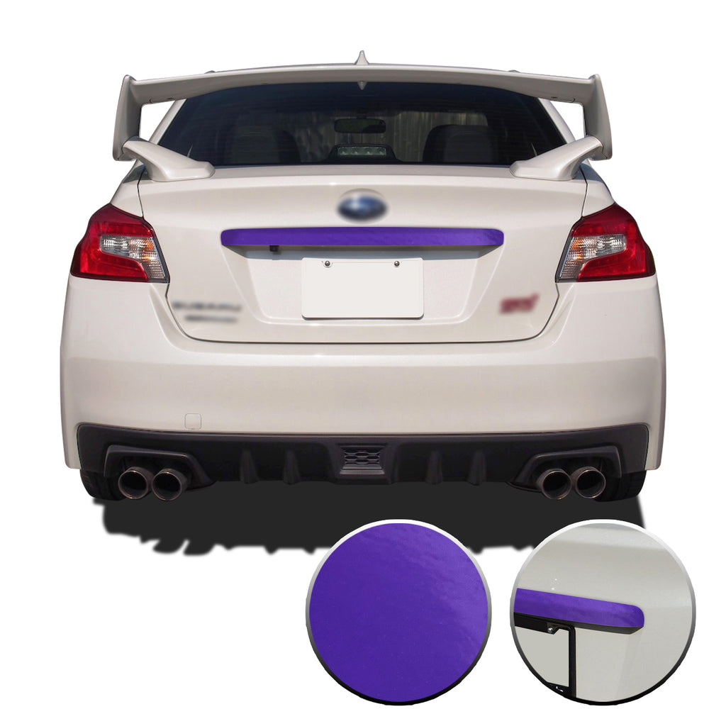 Trunk Trim Overlay Decal Compatible with and Fits Subaru WRX STi Trunk Trim 2015-2020