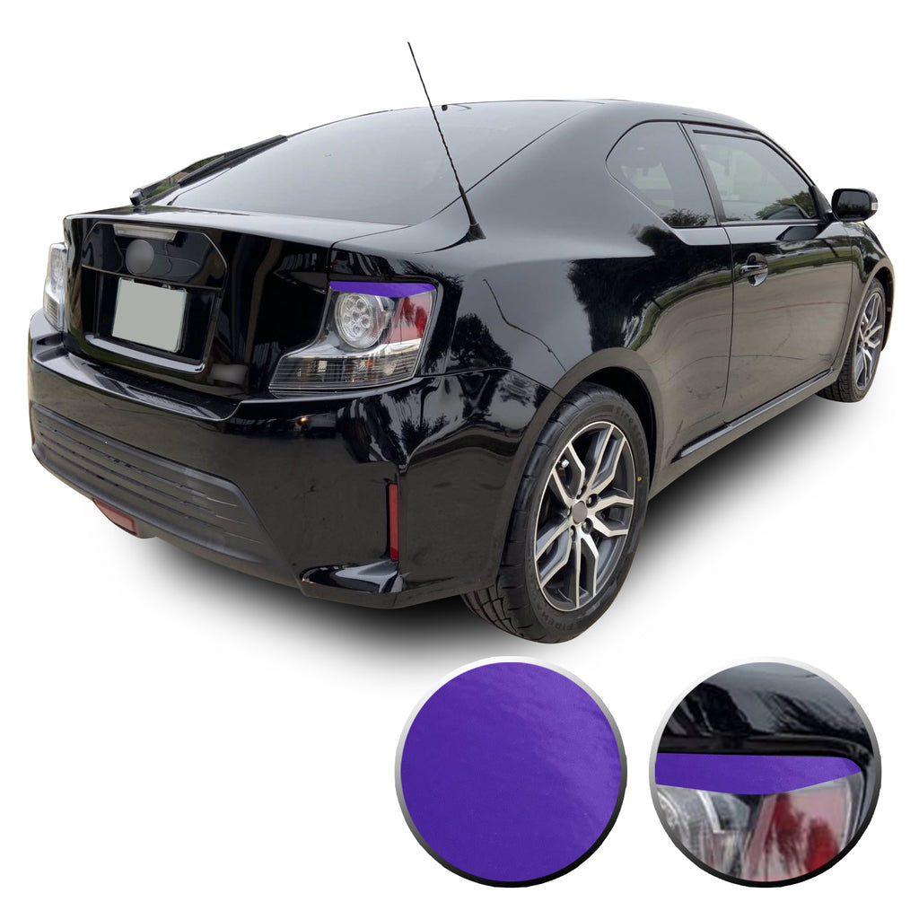 Tail Light Eyelid Eyebrow Overlay Vinyl Decal Compatible with Scion tC 2014-2016