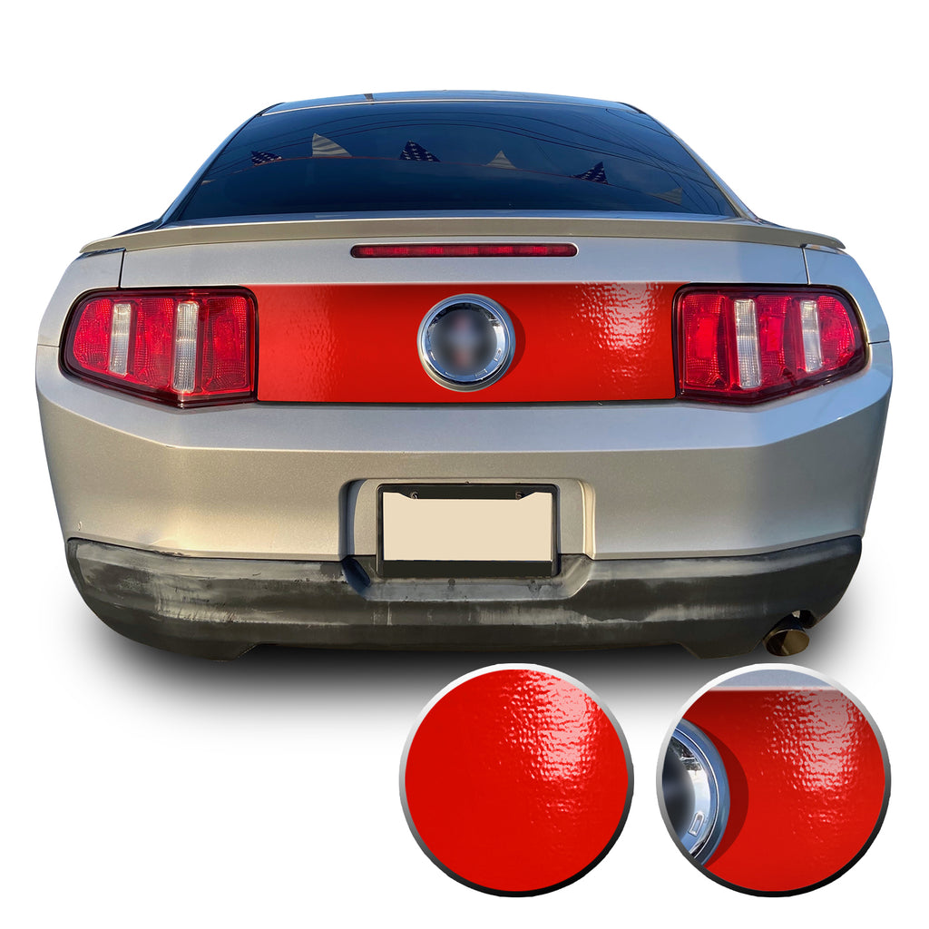 Trunk Rear Decklid Trim Graphic Vinyl Decal Compatible with Ford Mustang 2010-2014