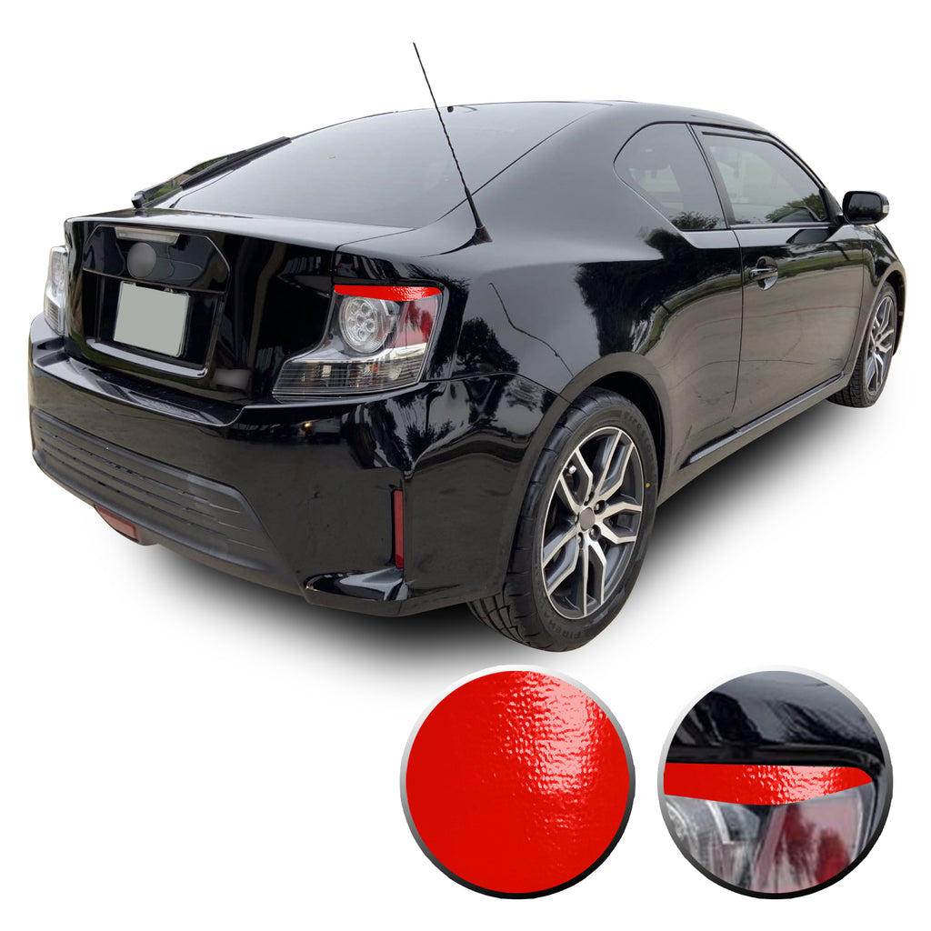 Tail Light Eyelid Eyebrow Overlay Vinyl Decal Compatible with Scion tC 2014-2016