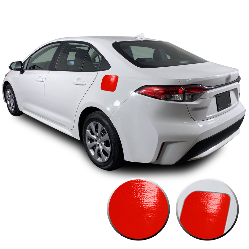 Fuel Tank Cap Gas Box Overlay Decal Precut Trim Compatible with and Fits Corolla Toyota 2020