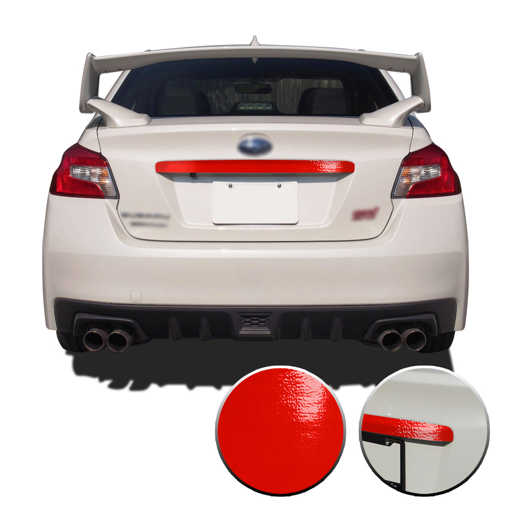 Trunk Trim Overlay Decal Compatible with and Fits Subaru WRX STi Trunk Trim 2015-2020
