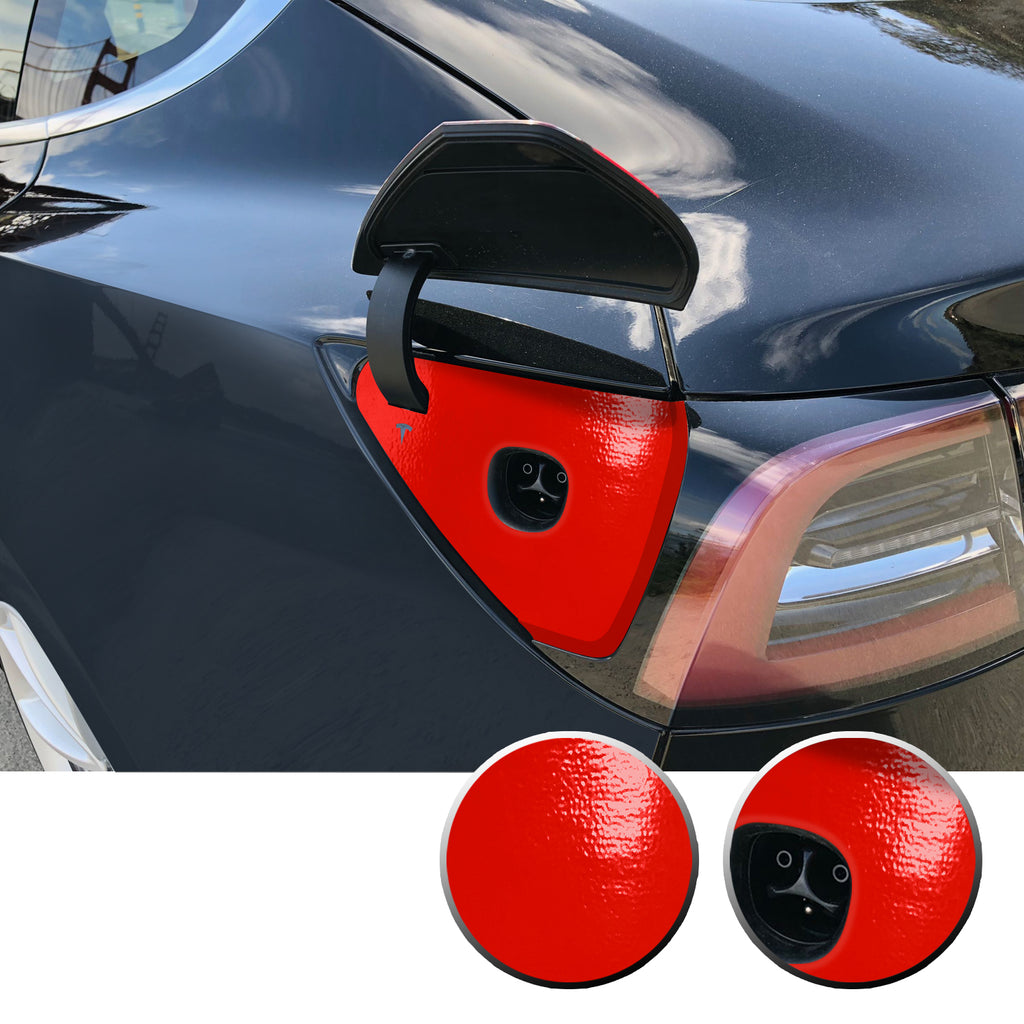 Charging Dock Vinyl Decal Overlay Kit Compatible with Tesla Model 3 2017-2020