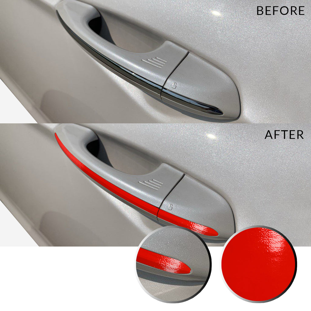 Door Handle Overlay Wrap Vinyl Decal Trim Compatible with and Fits Ford Fusion 2013-2019