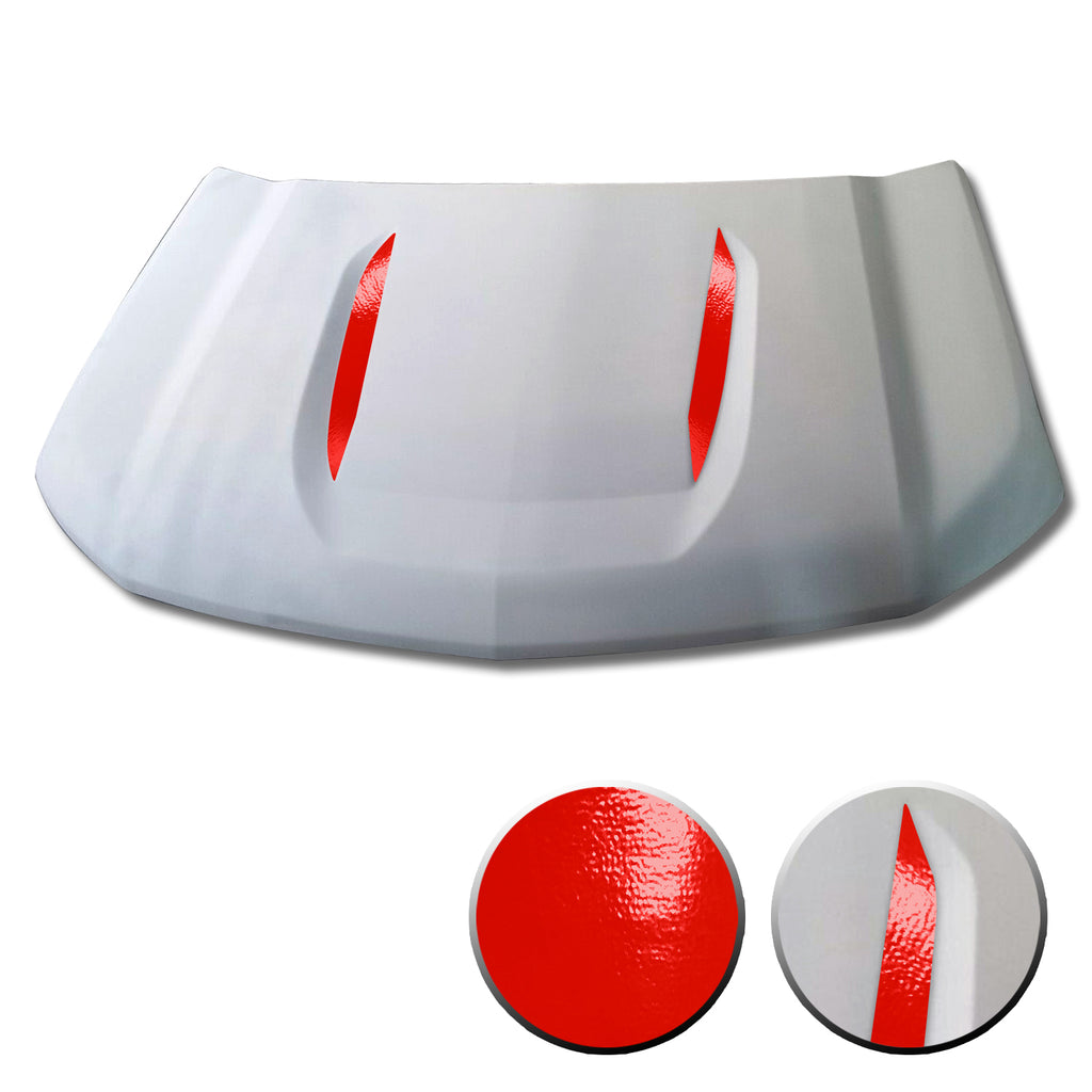 Hood Spears Vinyl Decal Compatible with Chevrolet Silverado 1500 2019-2021
