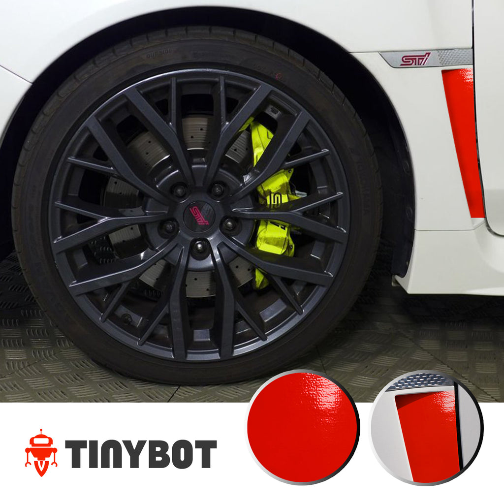 Fender Vent Vinyl Overlay Decal Compatible With and Fits 2015-2019 Subaru WRX STi
