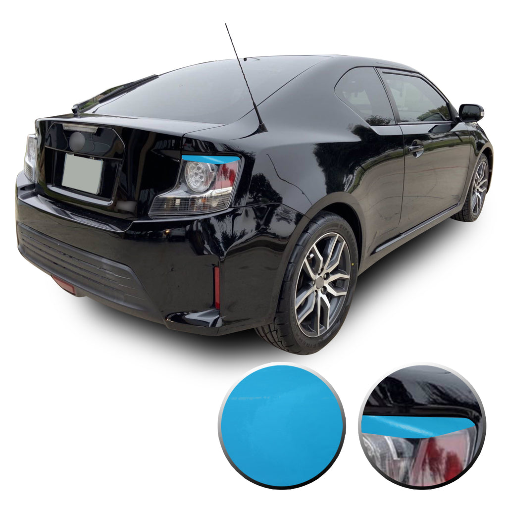 Tail Light Eyelid Eyebrow Overlay Vinyl Decal Compatible with Scion tC 2014-2016