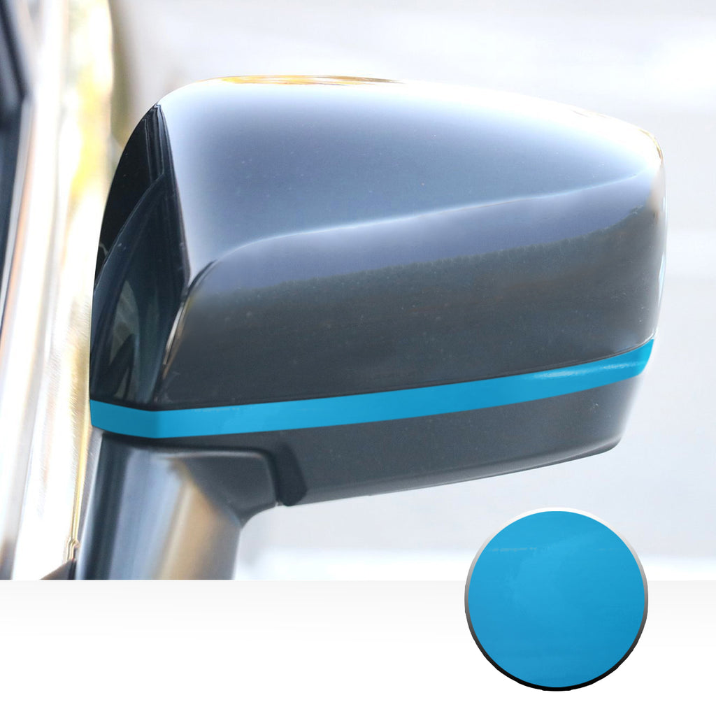 Mirror Trim Vinyl Decal Overlay Wrap Compatible with and Fits WRX STi 2015-2020