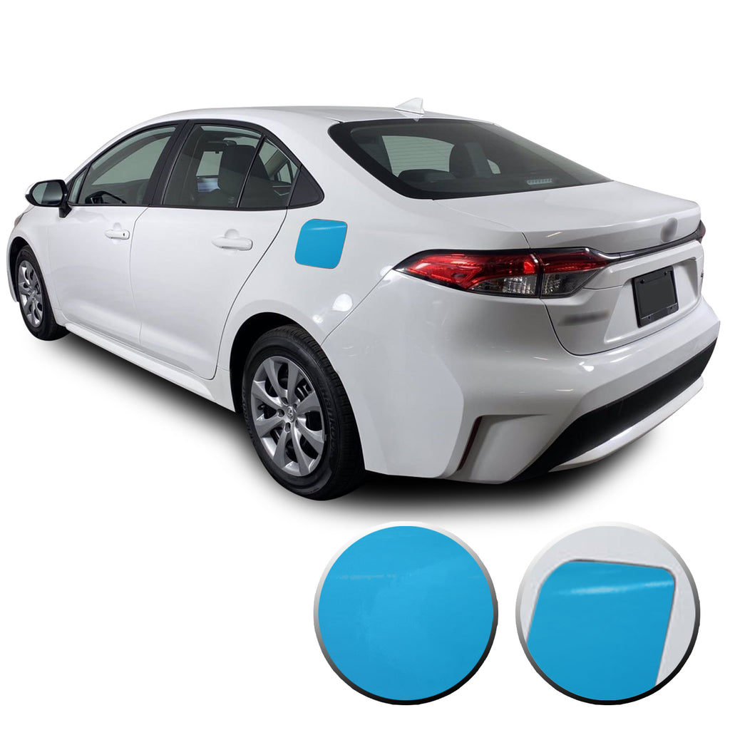 Gas Fuel Door Graphic Overlay Pre Cut Vinyl Decal Compatible with Toyota Corolla 2019 2020 2021