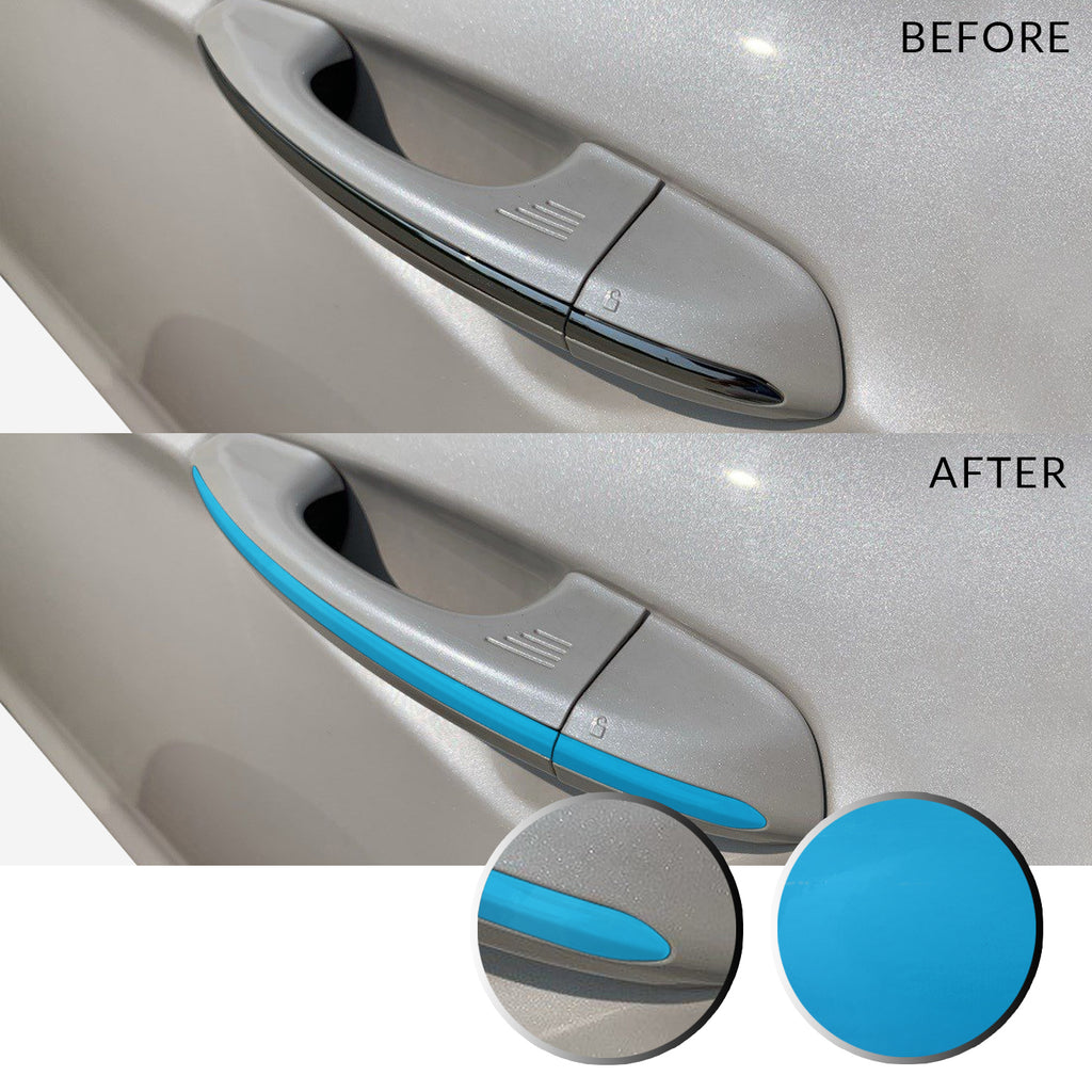 Door Handle Overlay Wrap Vinyl Decal Trim Compatible with and Fits Ford Fusion 2013-2019