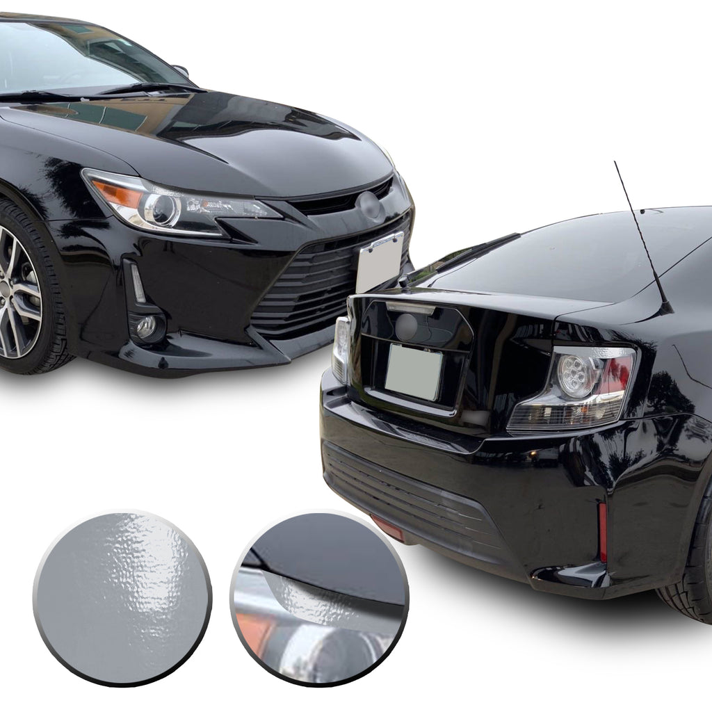 Headlight & Tail Light Eyelid Eyebrow Overlay Vinyl Decal Compatible with Scion tC 2014-2016