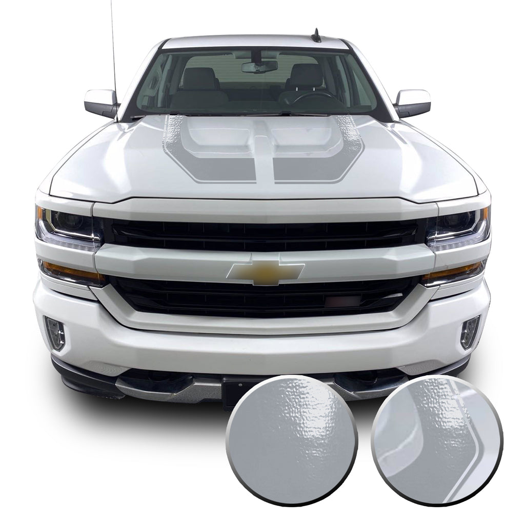 Rally Edition Style Hood Decal for 2016-2018 Z71 Chevrolet Silverado 1500