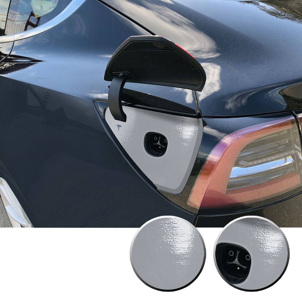 Charging Dock Vinyl Decal Overlay Kit Compatible with Tesla Model 3 2017-2020