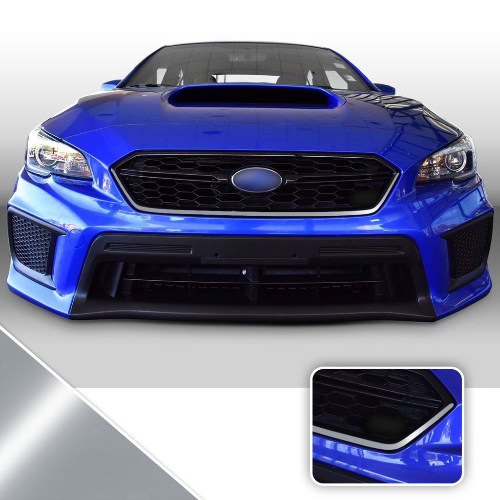 Front Grille Pinstripe Vinyl Decal Overlay Wrap Trim Compatible with and Fits WRX STi 2018-2020