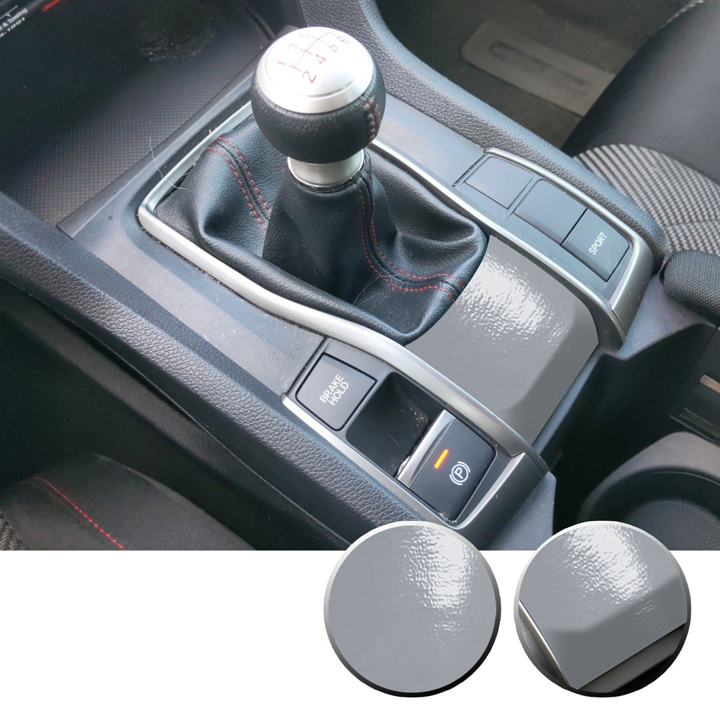 Manual Transmission Lower Panel Vinyl Decal Accent Overlay Compatible with Honda Civic 2016-2020