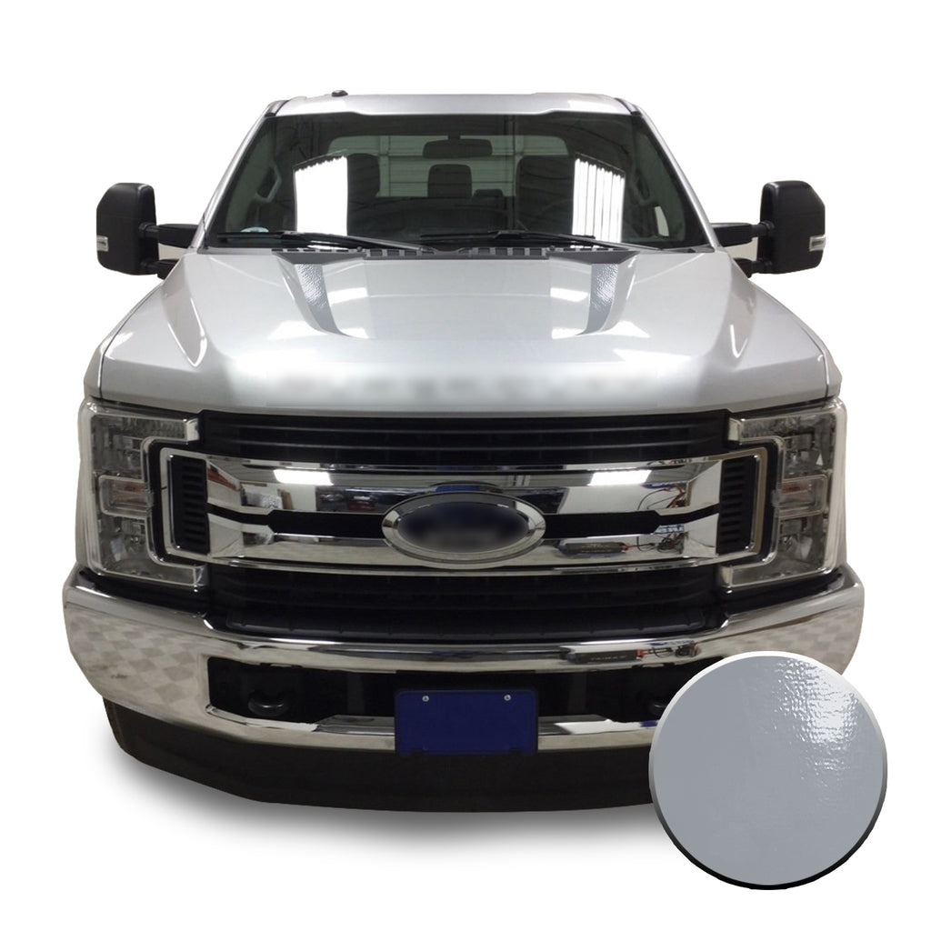 Hood Spears Stripes Vinyl Decal Overlay Wrap Trim Compatible with and Fits Super Duty F250 F350 F450 2017-2019
