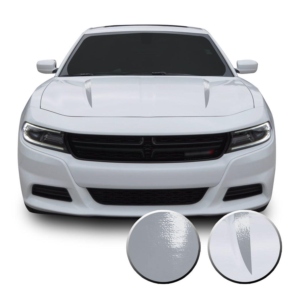 Hood Spears Racing Trim Vinyl Decal Compatible with Dodge Charger 2015 - 2020