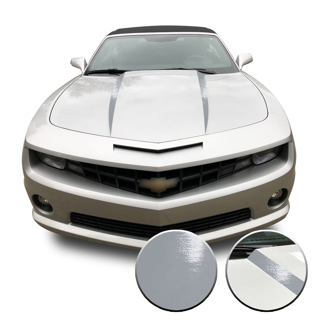 Hood Spears Vinyl Decal Overlay Trim Wrap Compatible with & Fits Camaro 2010-2015