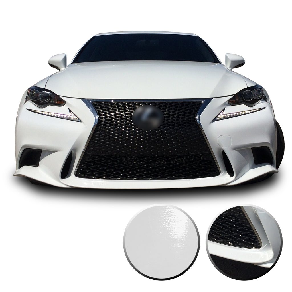 Front Grille Pinstripe Accent Vinyl Decal Overlay Wrap Compatible with Lexus IS200t IS250 IS300 IS F Sport 2014-2016