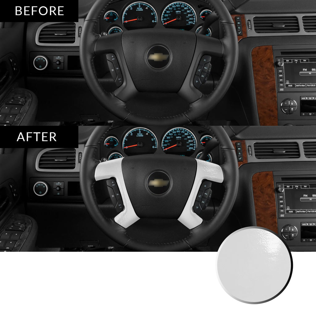 Steering Wheel Spoke Decal Overlay Trim Compatible with and Fits Chevrolet, GMC, Cadillac