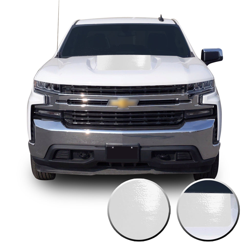 2019-20 Chevy Silverado Z71 TRAIL BOSS Custom MATTE BLACK Hood Decal Graphic