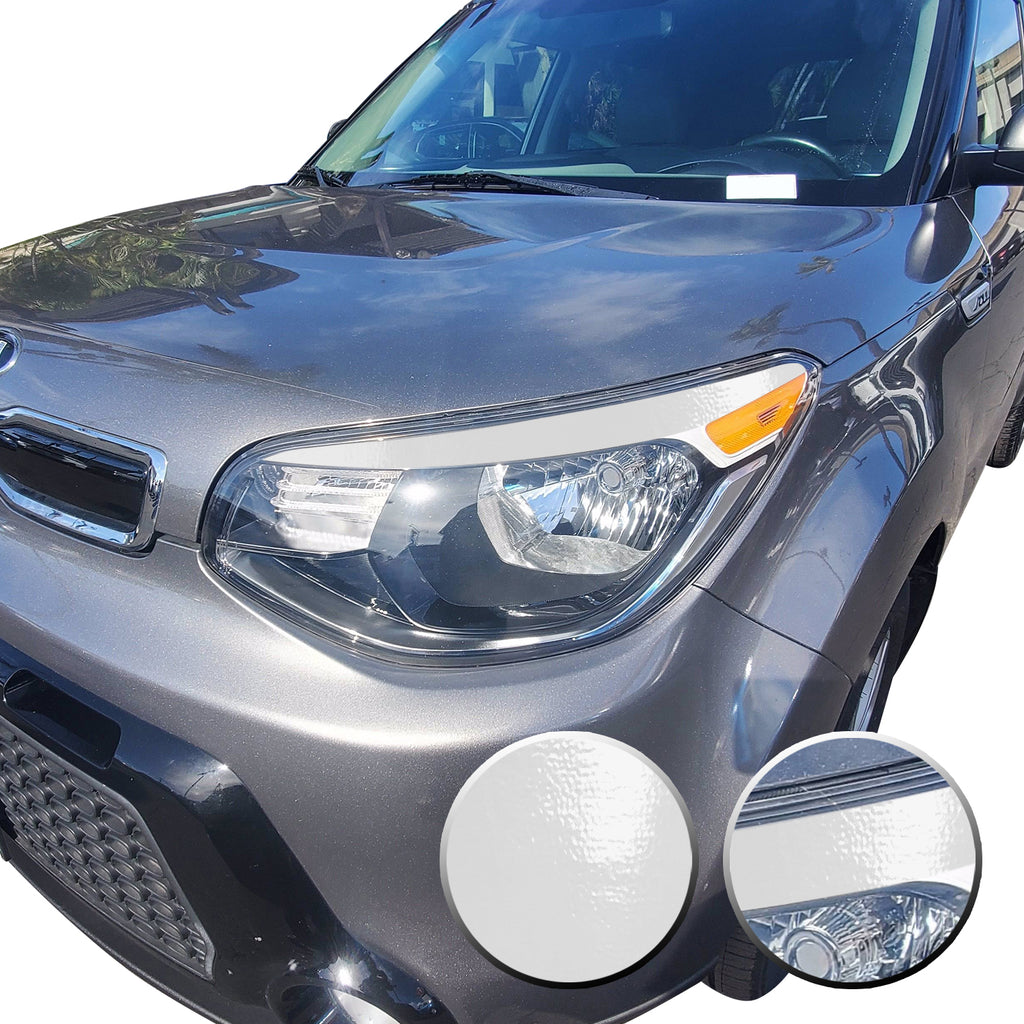 Eyelid Accent Overlay Precut Decal Vinyl Trim Compatible with and Fits Kia Soul 2014 2015 2016