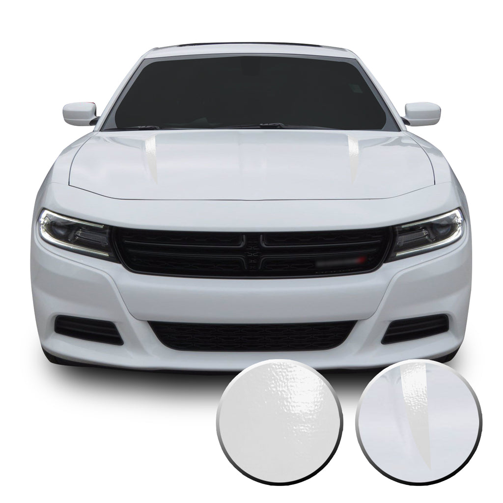 Hood Spears Racing Trim Vinyl Decal Compatible with Dodge Charger 2015 - 2020