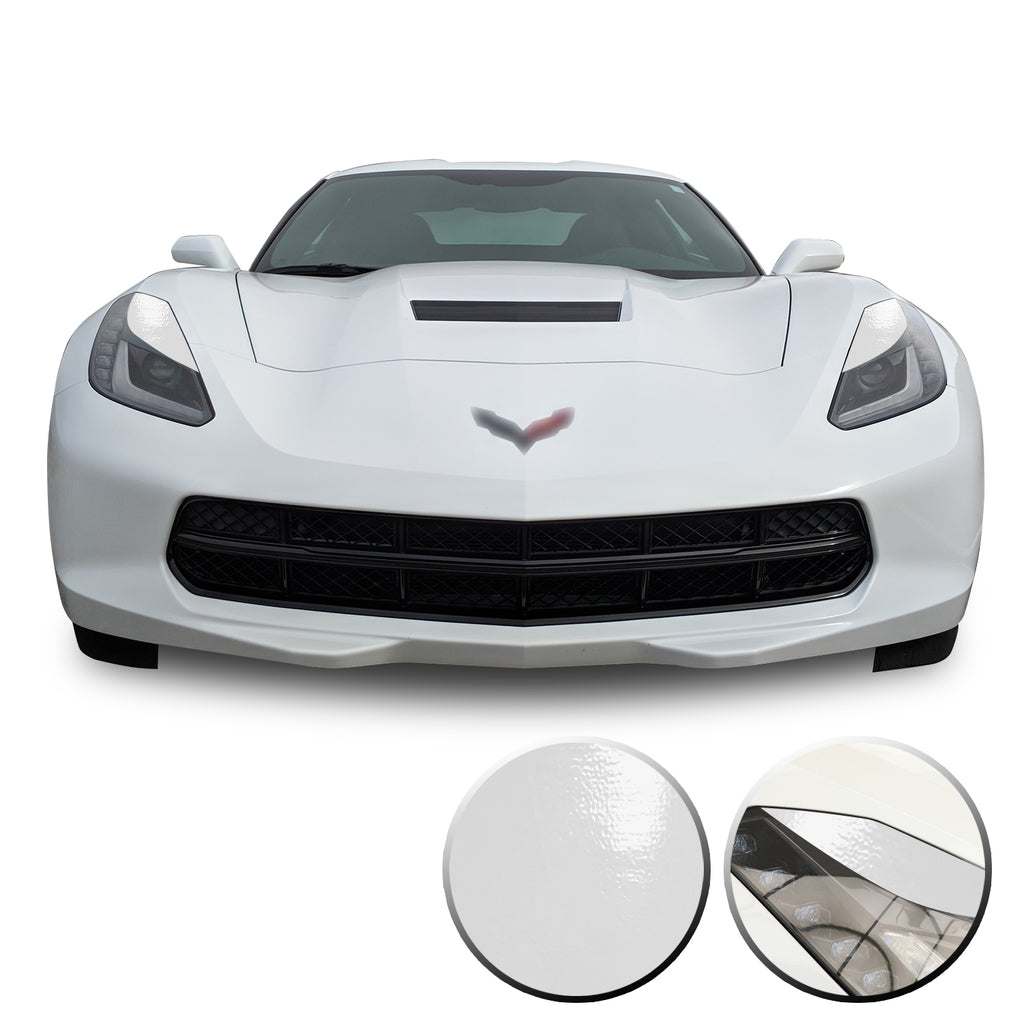 Headlight Eyelids Vinyl Decal Overlay Wrap Compatible with Corvette C7 2014-2019