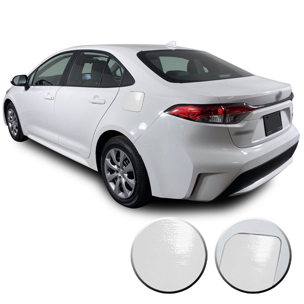 Gas Fuel Door Graphic Overlay Pre Cut Vinyl Decal Compatible with Toyota Corolla 2019 2020 2021