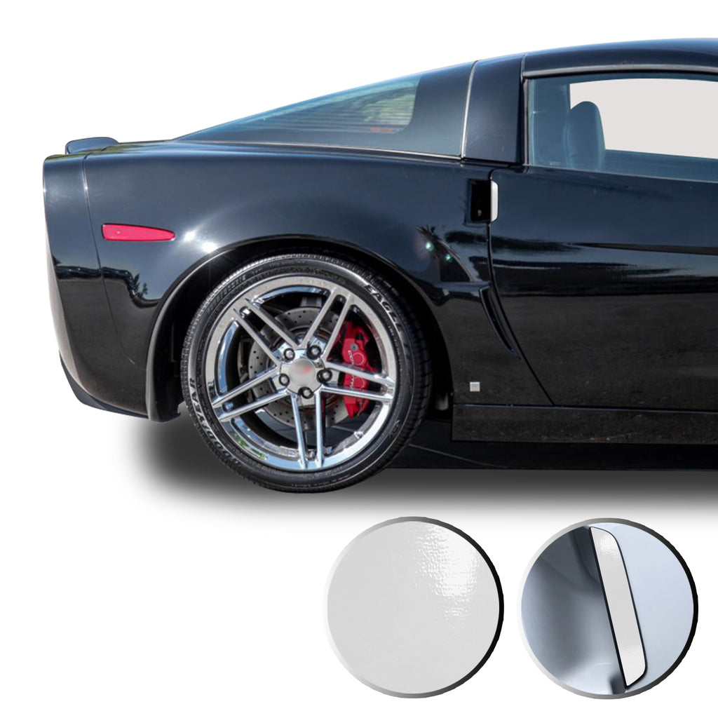 Door Handle Overlay Trim Wrap Vinyl Decal Compatible with and Fits Corvette 2005-2013