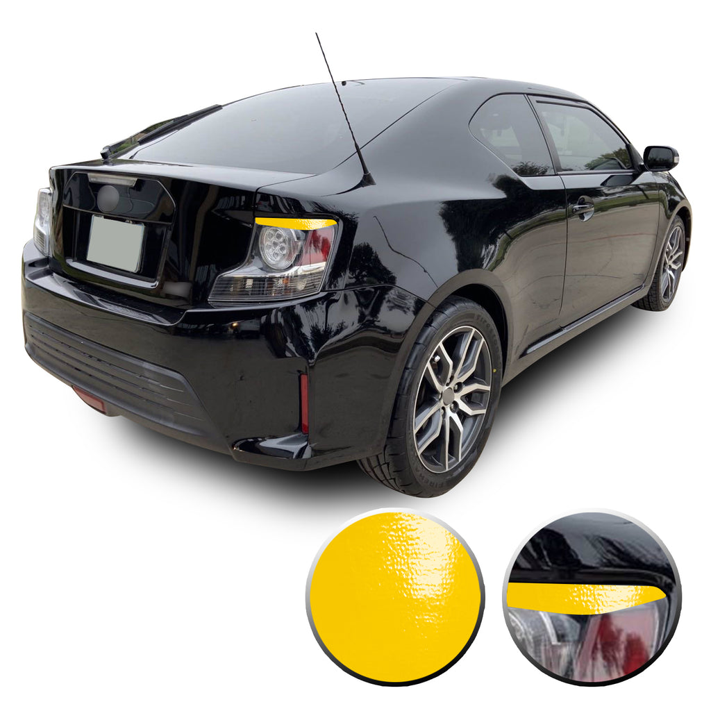 Tail Light Eyelid Eyebrow Overlay Vinyl Decal Compatible with Scion tC 2014-2016