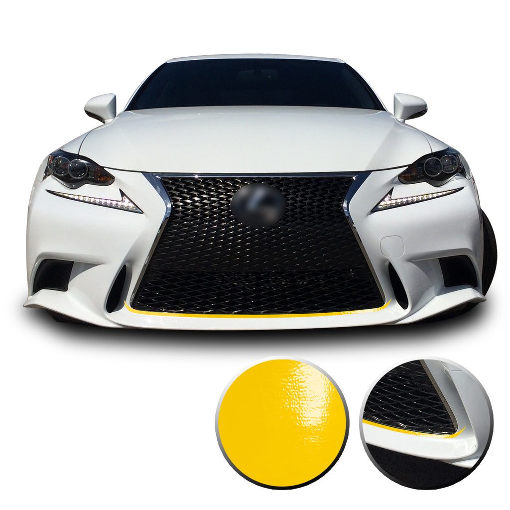 Front Grille Pinstripe Accent Vinyl Decal Overlay Wrap Compatible with Lexus IS200t IS250 IS300 IS F Sport 2014-2016