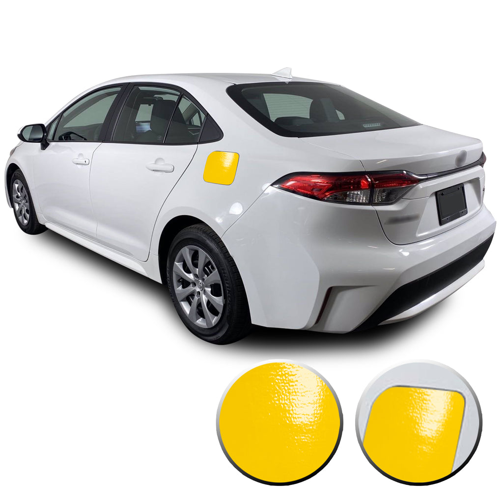 Gas Fuel Door Graphic Overlay Pre Cut Vinyl Decal Compatible with Toyota Corolla 2019 2020 2021