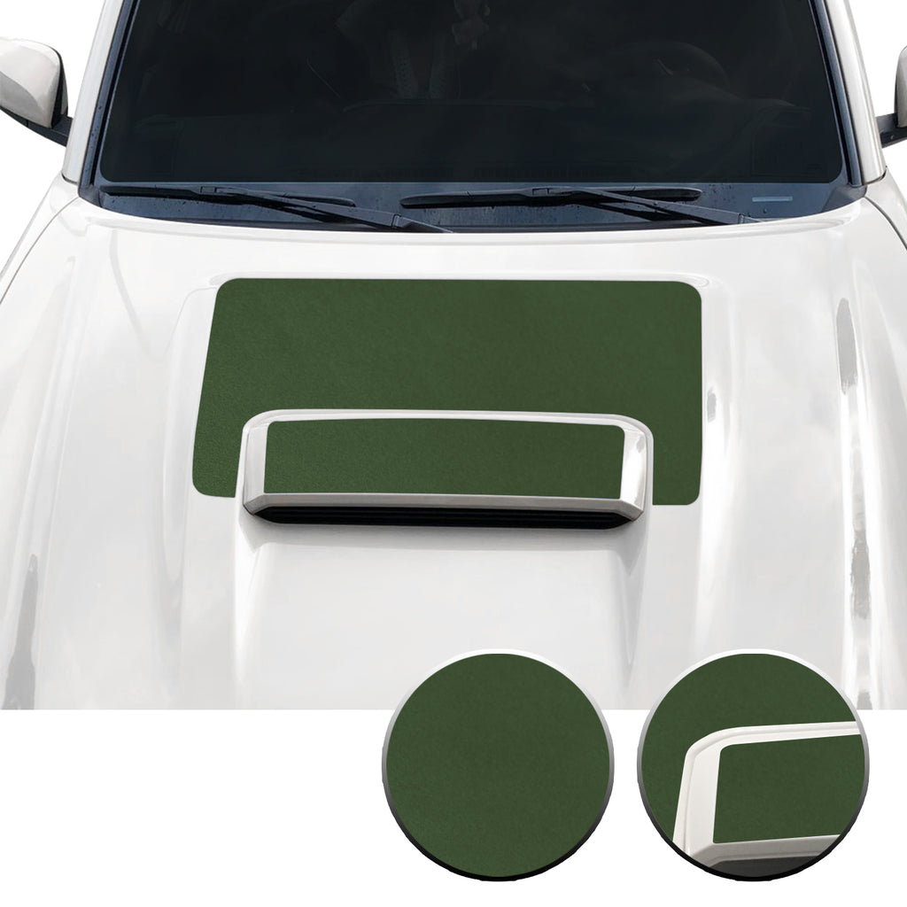 Hood Scoop Vinyl Overlay Decal Wrap Trim Compatible with and Fits Tacoma TRD Sport 2016-2020