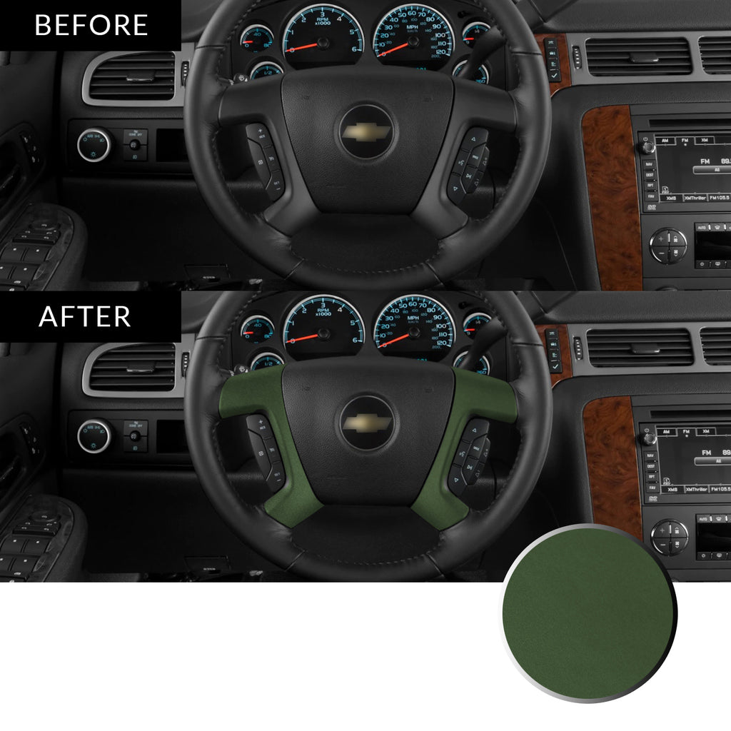 Steering Wheel Spoke Decal Overlay Trim Compatible with and Fits Chevrolet, GMC, Cadillac