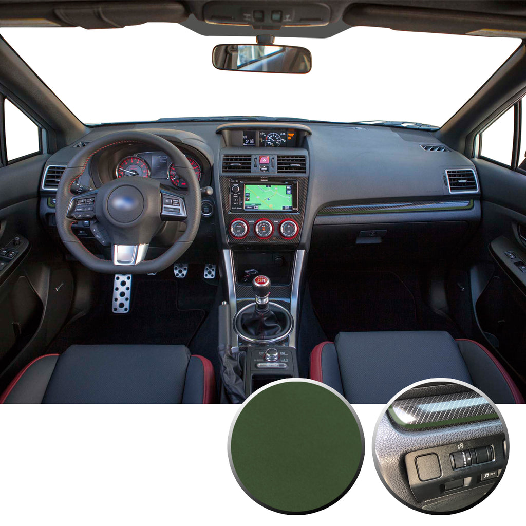 Interior Dash Pinstripe Vinyl Trim Decal Compatible with and Fits WRX STi Subaru 2015-2020