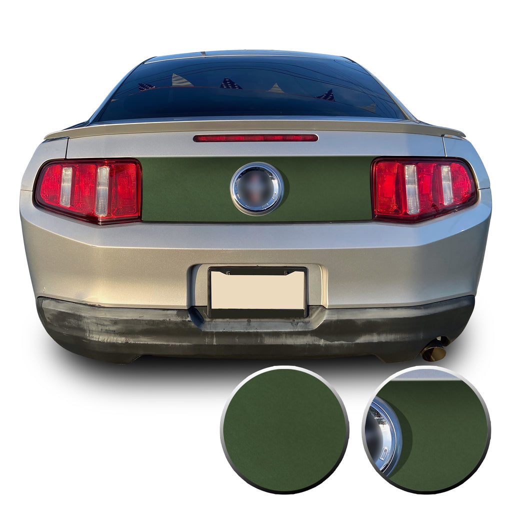 Trunk Rear Decklid Trim Graphic Vinyl Decal Compatible with Ford Mustang 2010-2014