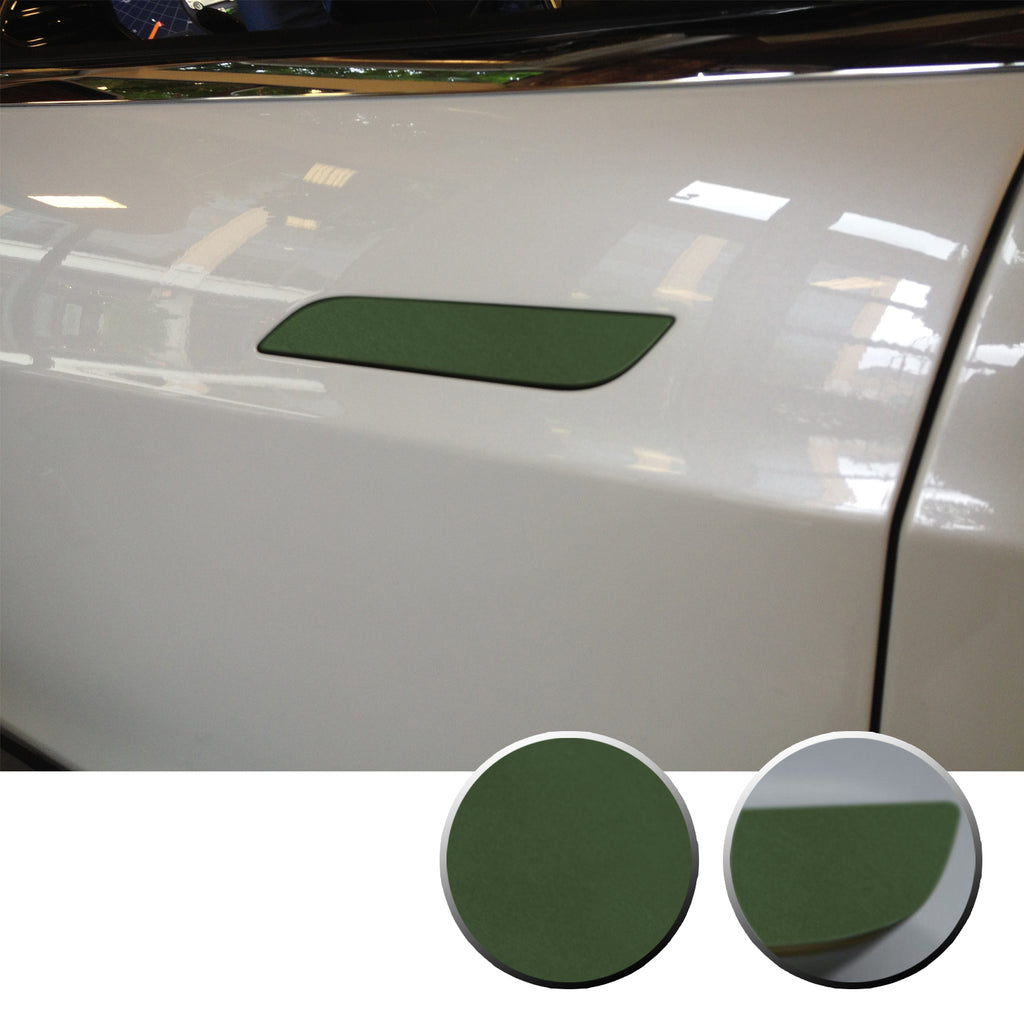 Door Handle Trim Chrome Delete Vinyl Decal Overlay Wrap Compatible with Tesla Model S 2012-2020
