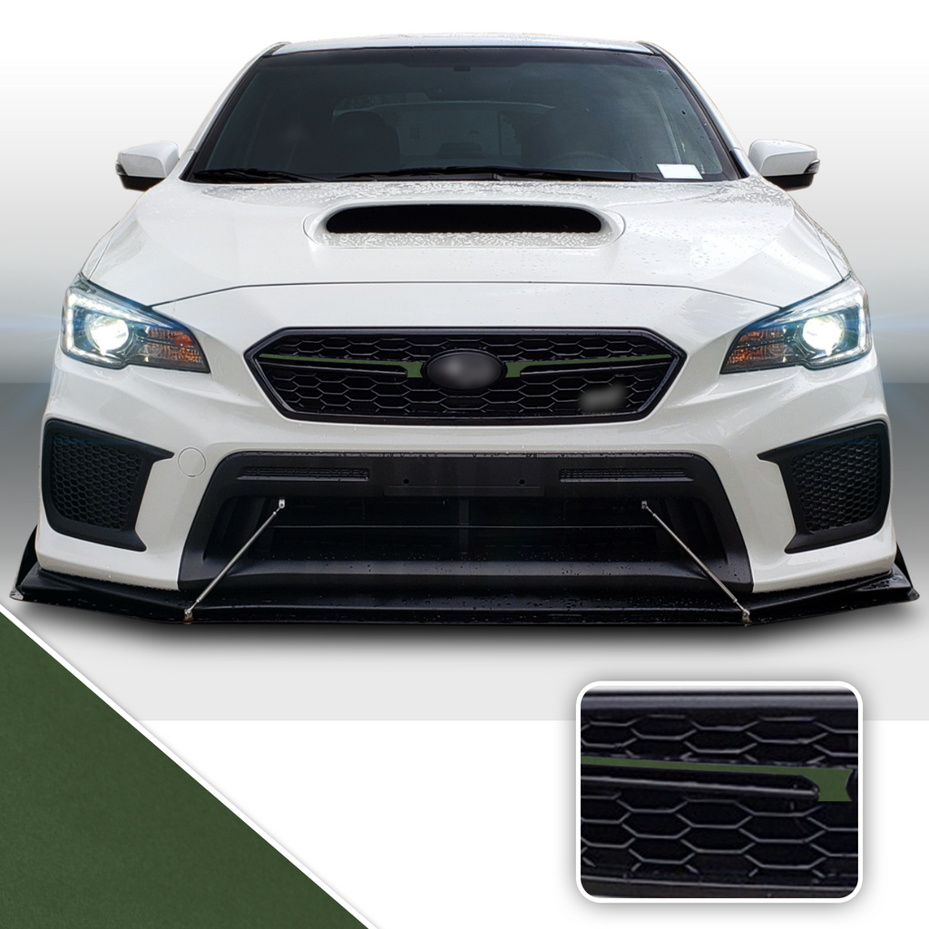 Fab JDM Pinstripe Grille Trim Decal Compatible With and Fits 2018-2020 Subaru WRX STi