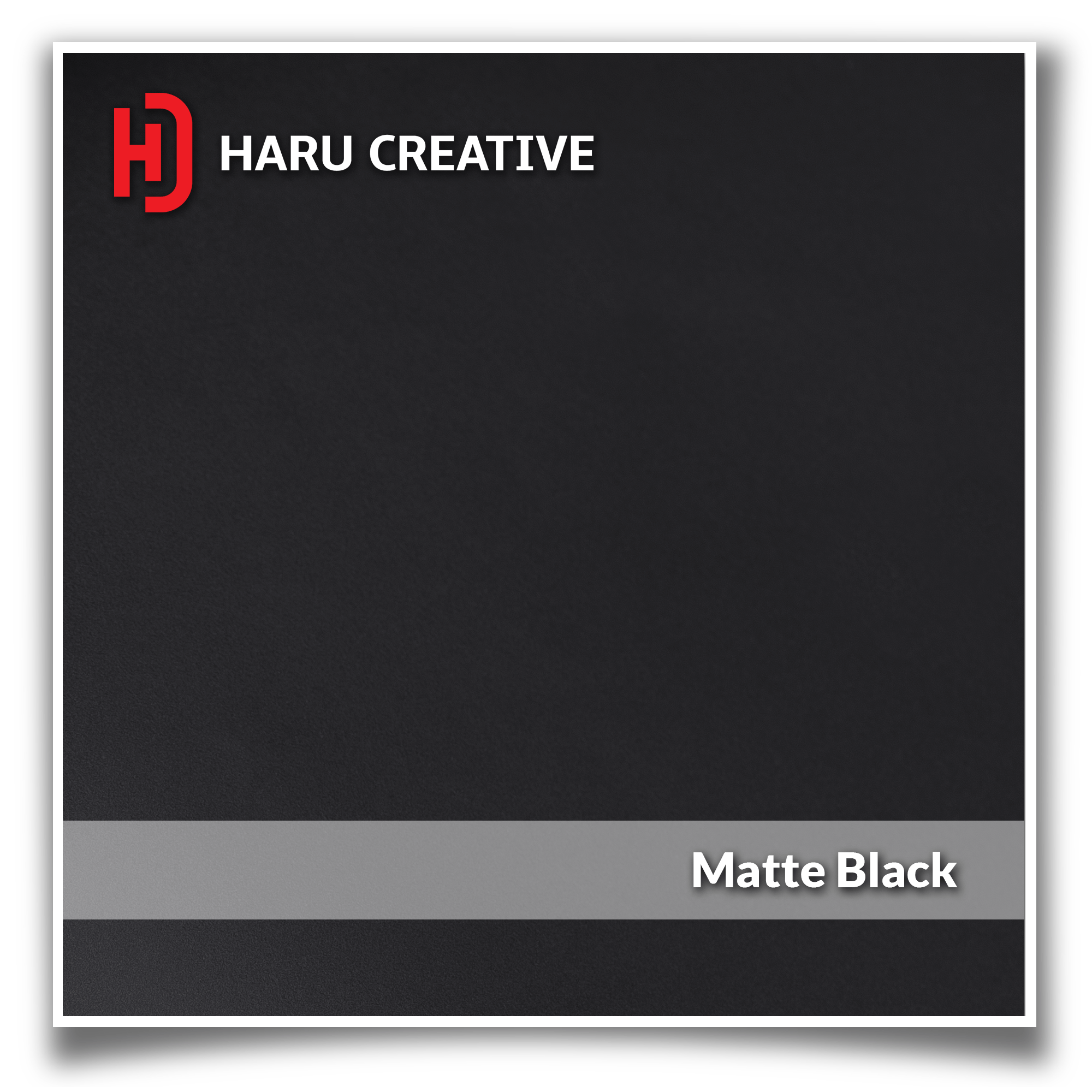 SUPERFAB™ Matte Black Matte Wrap Vinyl Peel and Stick Bike & scotty Wrap  Sheet Vinyl