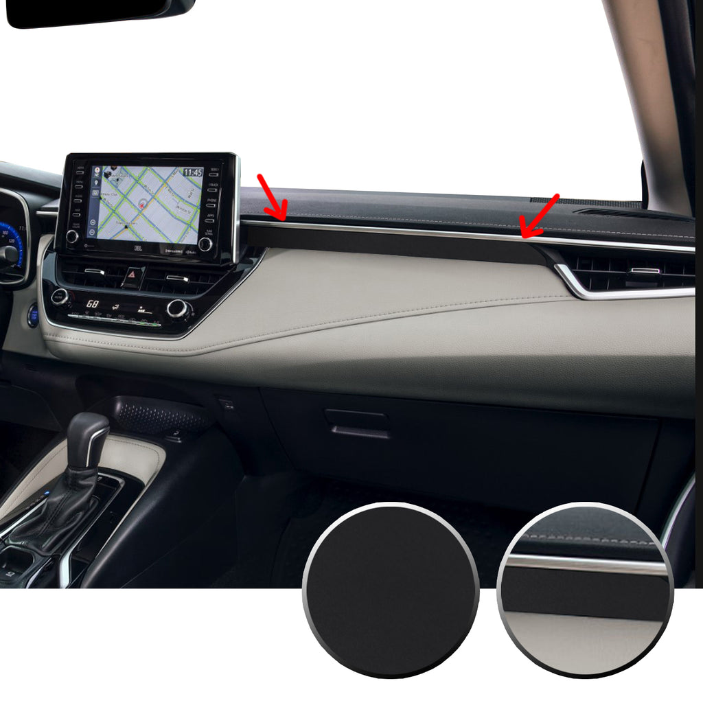 Interior Dashboard Accent Vinyl Decal Compatible with Toyota Corolla 2020 2021