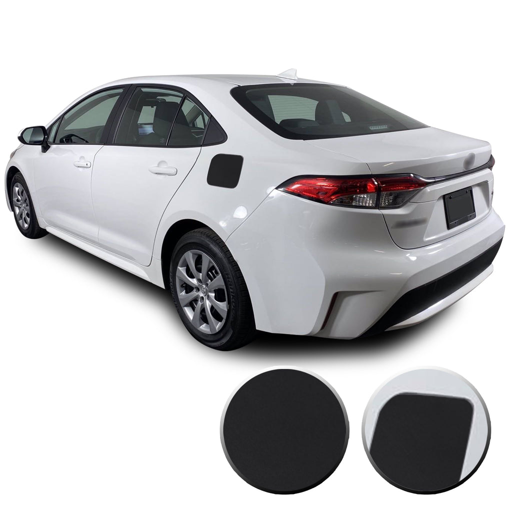 Fuel Tank Cap Gas Box Overlay Decal Precut Trim Compatible with and Fits Corolla Toyota 2020