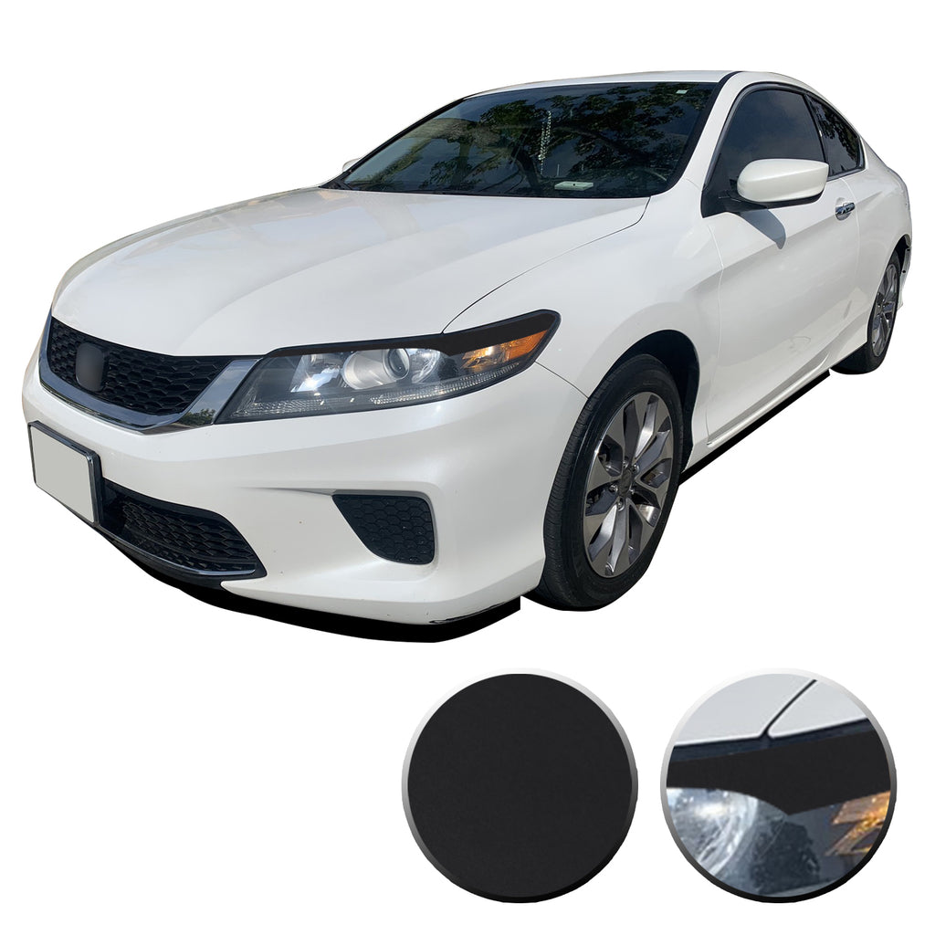 Headlight Eyelid Eyebrow Vinyl Decal Compatible with Honda Accord 2013-2015
