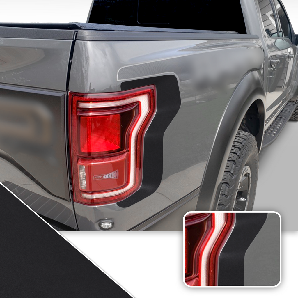 Taillight Accent Decal Overlay Trim Compatible with and Fits Raptor F-150 2018+