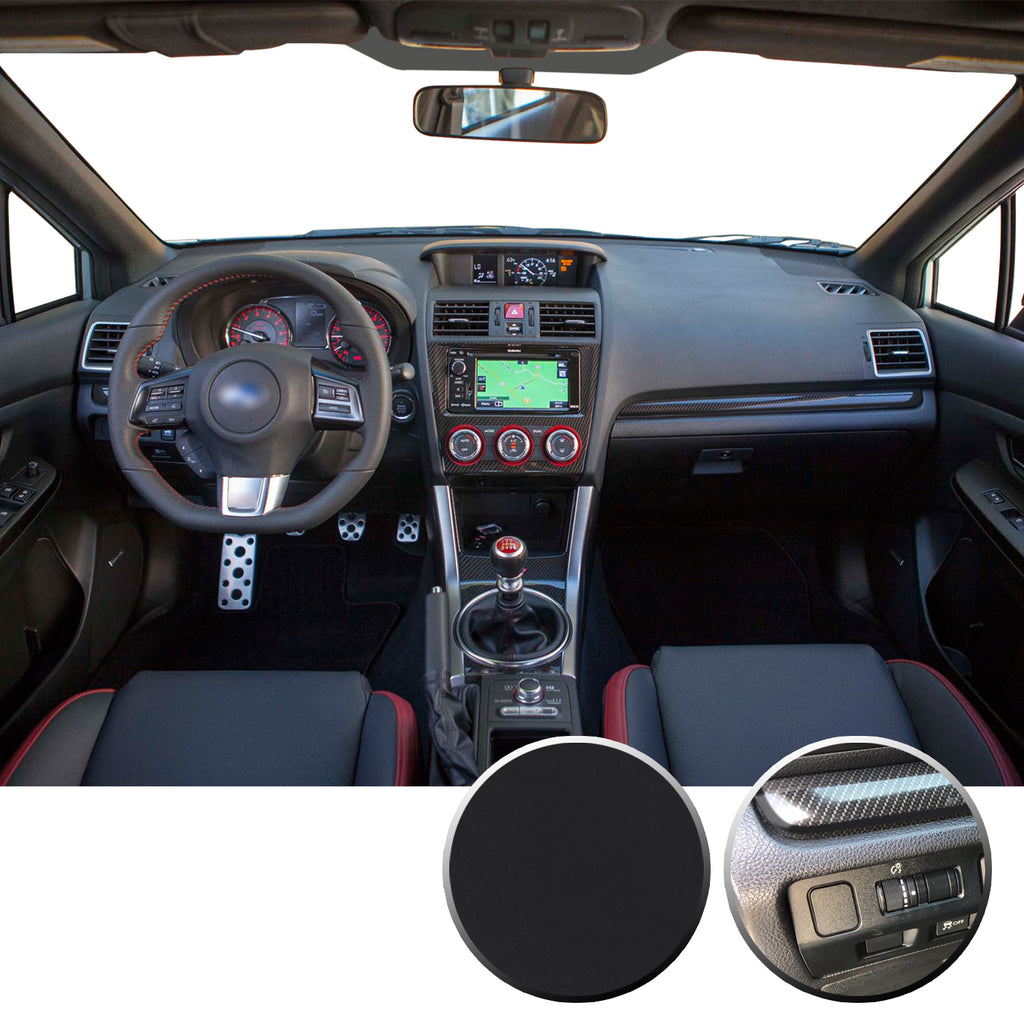 Interior Dash Pinstripe Vinyl Trim Decal Compatible with and Fits WRX STi Subaru 2015-2020