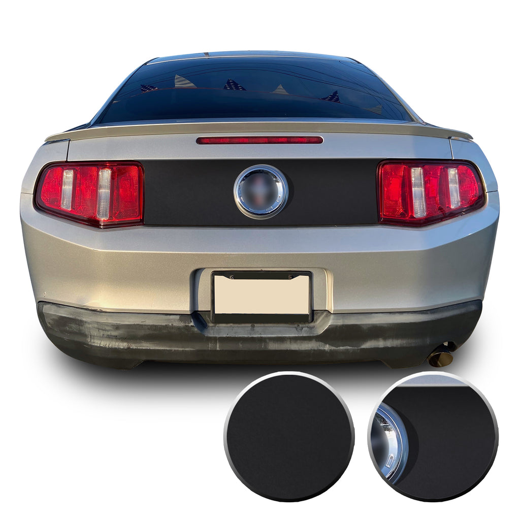 Trunk Rear Decklid Trim Graphic Vinyl Decal Compatible with Ford Mustang 2010-2014