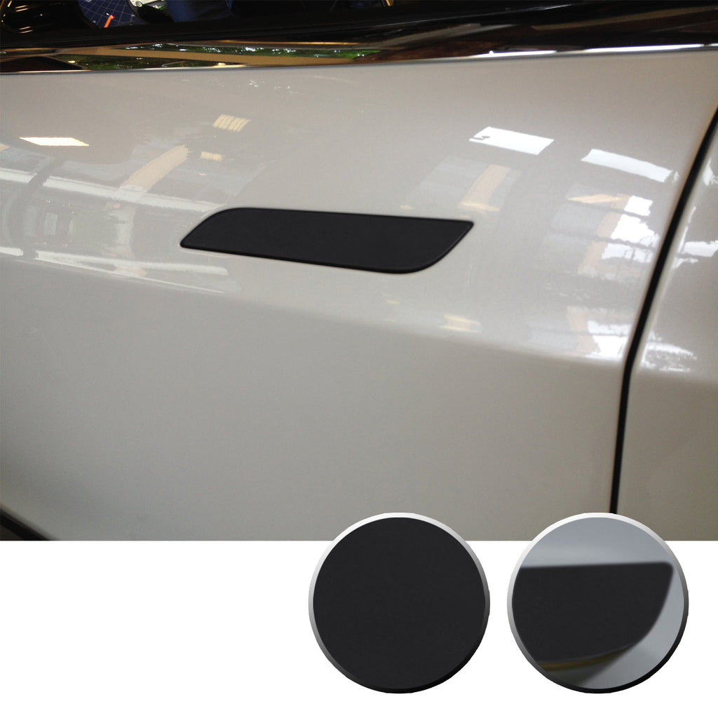 Door Handle Trim Chrome Delete Vinyl Decal Overlay Wrap Compatible with Tesla Model S 2012-2020